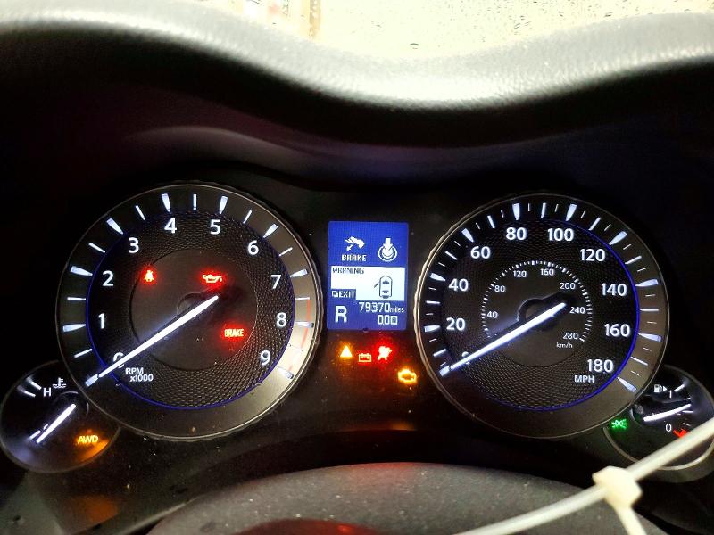 Aukcja sprzedaży 2019 Infiniti Q70, vin: JN1BY1AR3KM580072, numer aukcji: 78736025