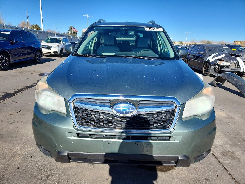77563795 :رقم المزاد ، JF2SJAEC0EH560030 vin ، 2014 Subaru Forester مزاد بيع