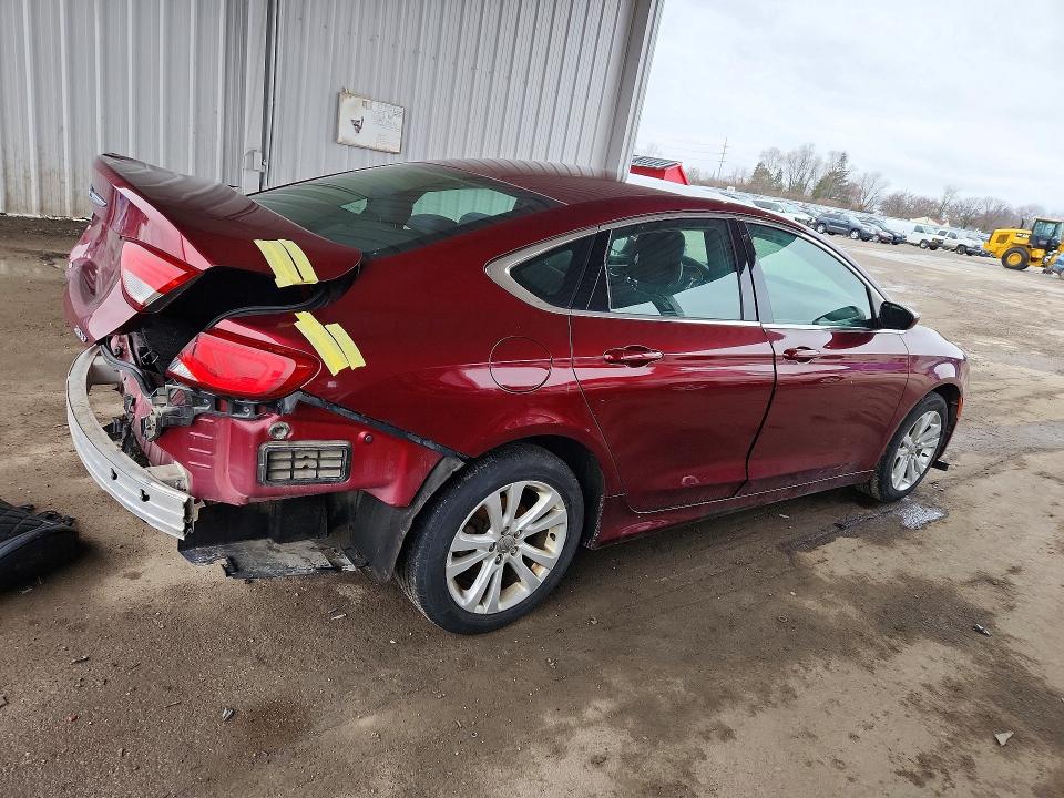 2015 Chrysler 200 მანქანა იყიდება აუქციონზე, vin: 1C3CCCAB6FN575323, აუქციონის ნომერი: 77654545
