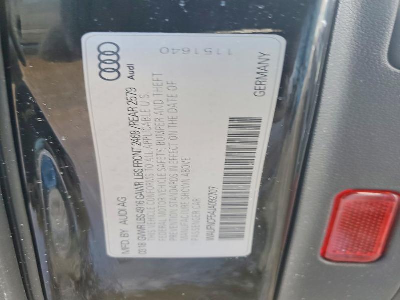 Aukcja sprzedaży 2018 Audi A5, vin: WAUFNCF54JA092707, numer aukcji: 77676575