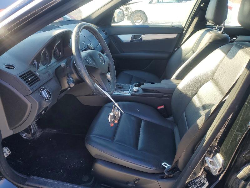 2009 Mercedes-benz C მანქანა იყიდება აუქციონზე, vin: WDDGF81X29F306219, აუქციონის ნომერი: 75498715