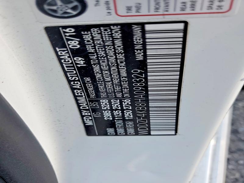Продажа на аукционе авто 2017 Mercedes-benz E 300 4mat, vin: WDDZF4KB8HA098329, номер лота: 75369855
