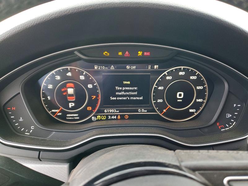 2017 Audi A4 მანქანა იყიდება აუქციონზე, vin: WAUFNAF43HN000680, აუქციონის ნომერი: 77720135