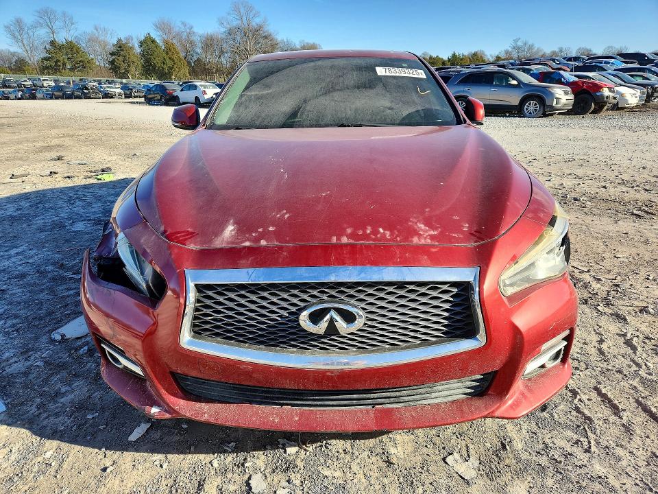 Продажа на аукционе авто 2014 Infiniti Q50, vin: JN1BV7AP4EM680535, номер лота: 78339325