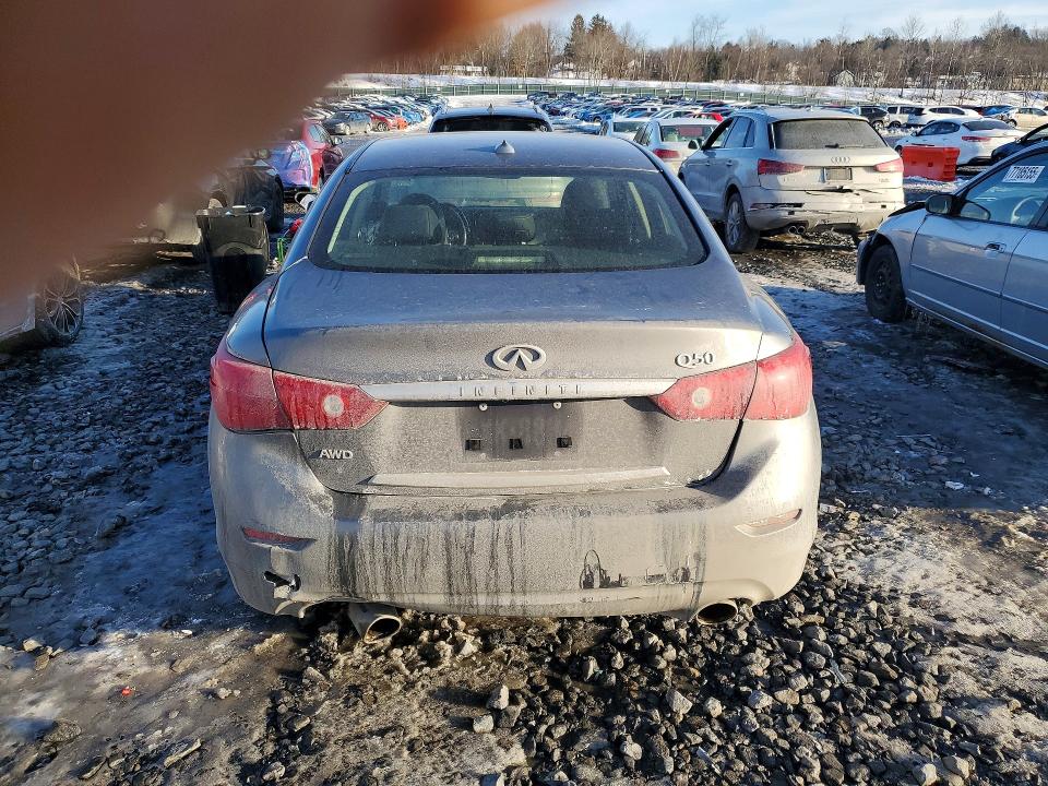 2014 Infiniti Q50 მანქანა იყიდება აუქციონზე, vin: JN1BV7AR0EM706968, აუქციონის ნომერი: 76888755