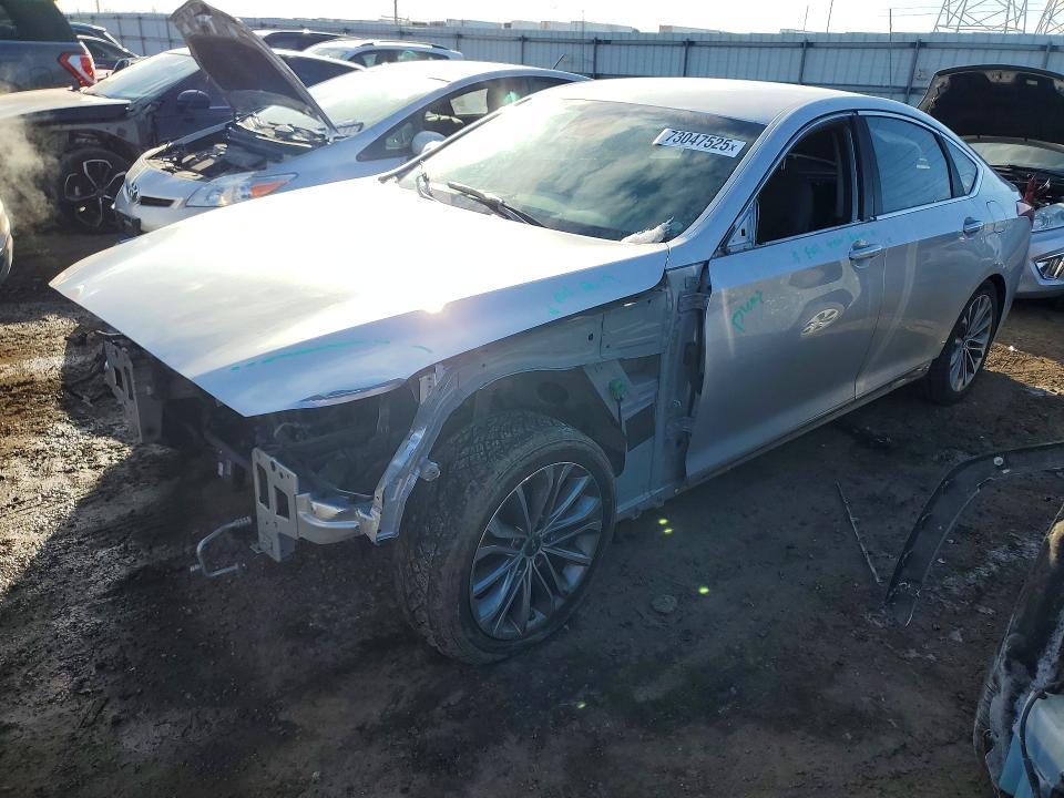 73047525 :رقم المزاد ، KMHGN4JE7HU203758 vin ، 2017 Genesis G80 مزاد بيع