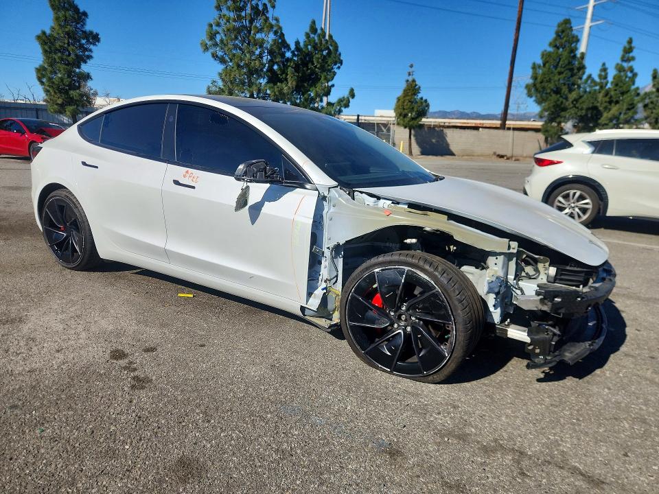 Aukcja sprzedaży 2024 Tesla Model 3, vin: 5YJ3E1ET5RF822671, numer aukcji: 75386225