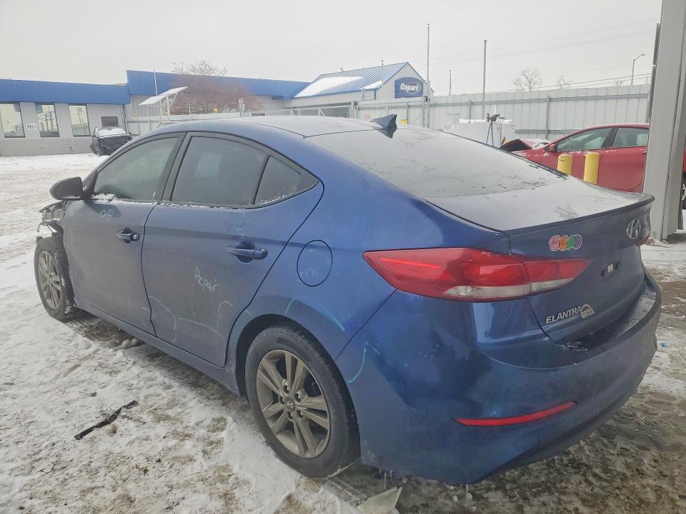 74865255 :رقم المزاد ، 5NPD84LF3HH089501 vin ، 2017 Hyundai Elantra مزاد بيع