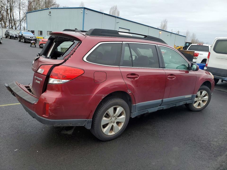 2011 Subaru Outback მანქანა იყიდება აუქციონზე, vin: 4S4BRBJC5B3336839, აუქციონის ნომერი: 75785825