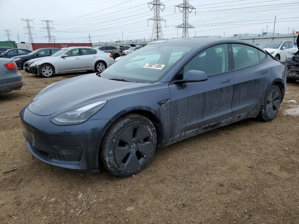 2023 Tesla Model 3 მანქანა იყიდება აუქციონზე, vin: 5YJ3E1EA2PF613996, აუქციონის ნომერი: 75921185