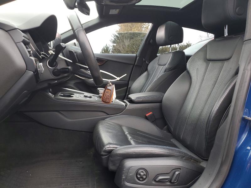 2019 Audi A5 მანქანა იყიდება აუქციონზე, vin: WAUFNCF50KA009646, აუქციონის ნომერი: 79063545