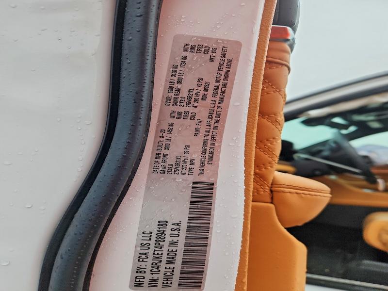 Продажа на аукционе авто 2023 Jeep Grand Cherokee, vin: 1C4RJKET4P8894180, номер лота: 78526845