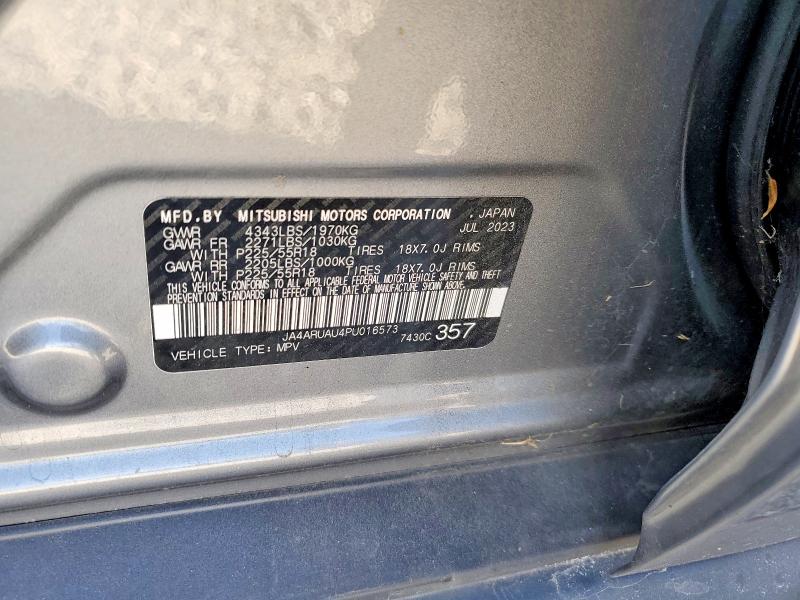 Продаж на аукціоні авто 2023 Mitsubishi Outlander Sport, vin: JA4ARUAU4PU016573, номер лоту: 77127905