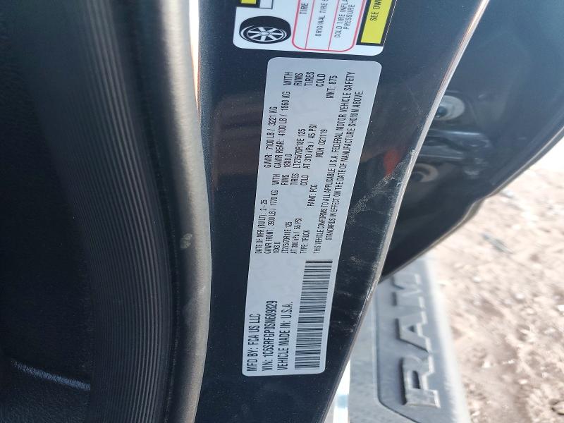 Продаж на аукціоні авто 2025 Ram 1500, vin: 1C6SRFGP0SN689829, номер лоту: 79072895