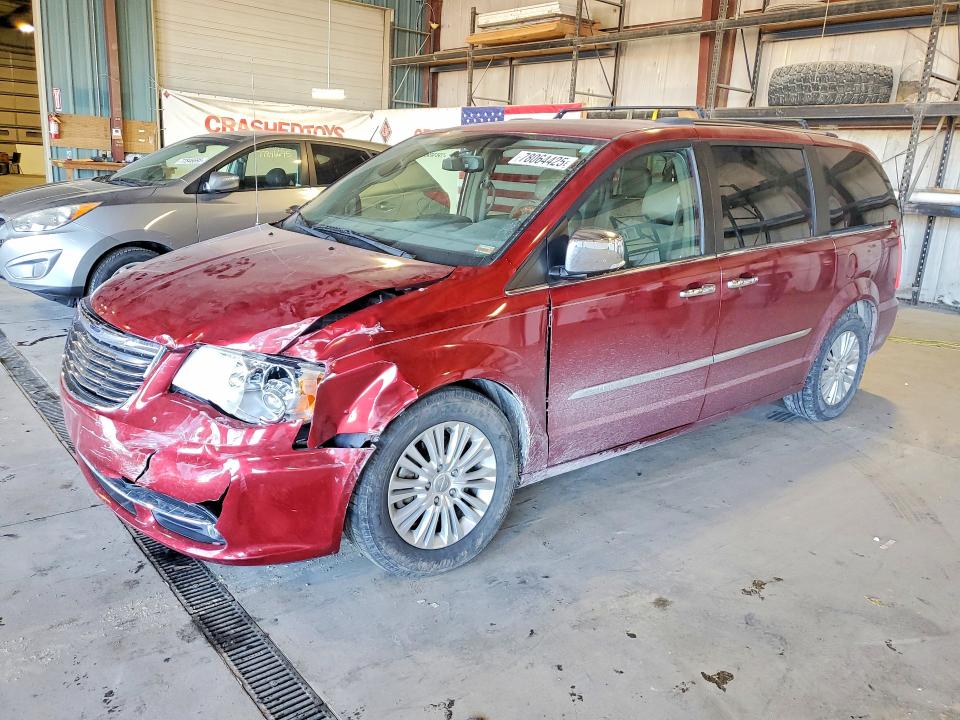 2012 Chrysler Town & Country მანქანა იყიდება აუქციონზე, vin: 2C4RC1GG9CR181598, აუქციონის ნომერი: 78064425