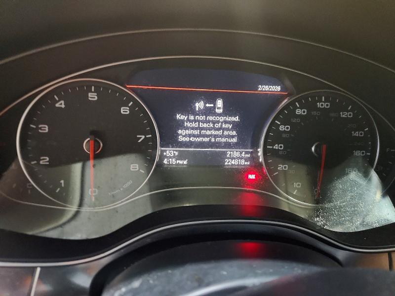 2013 Audi A6 მანქანა იყიდება აუქციონზე, vin: WAUGGAFCXDN041131, აუქციონის ნომერი: 77754465