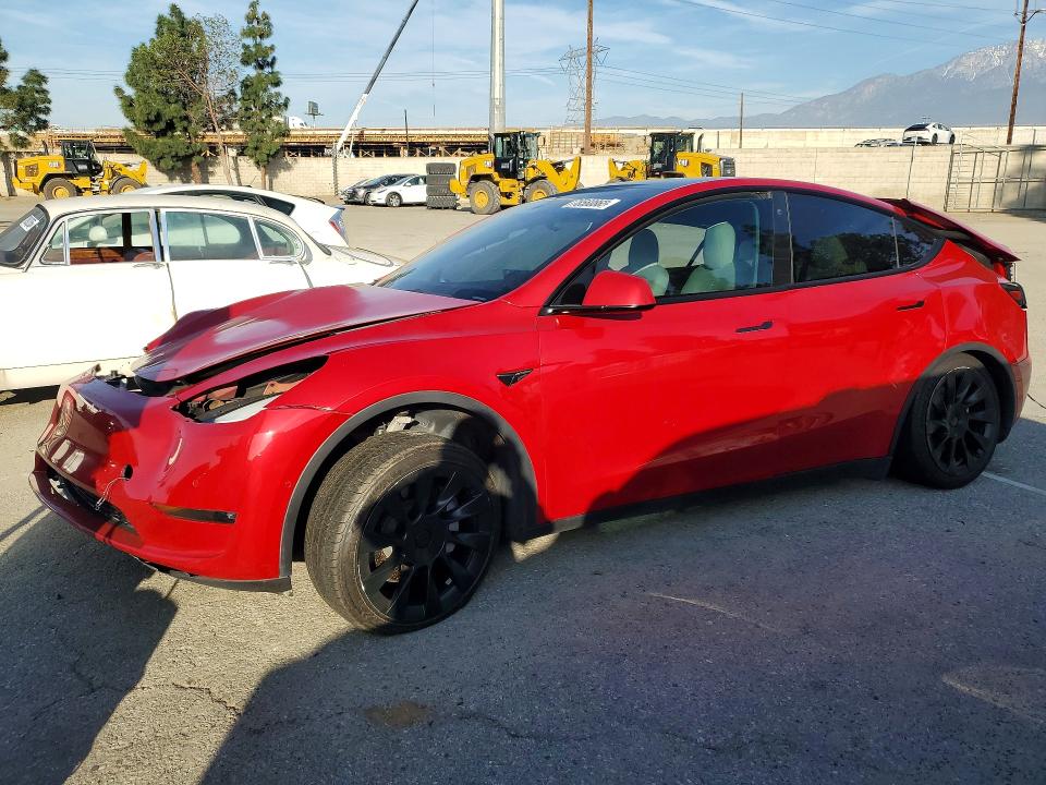 Продажа на аукционе авто 2021 Tesla Model Y, vin: 5YJYGDEE7MF282705, номер лота: 78560865