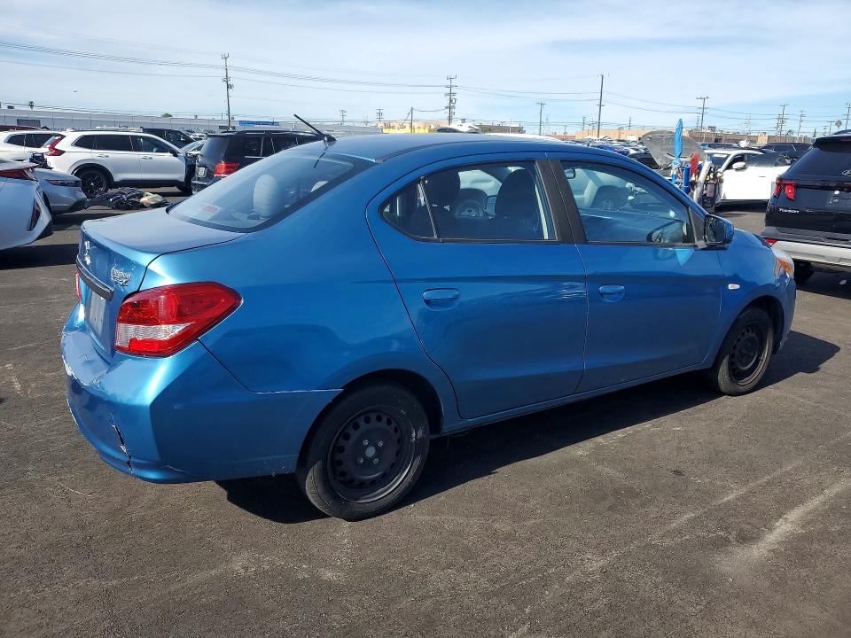 2017 Mitsubishi Mirage მანქანა იყიდება აუქციონზე, vin: ML32F3FJ2HHF17165, აუქციონის ნომერი: 78625305