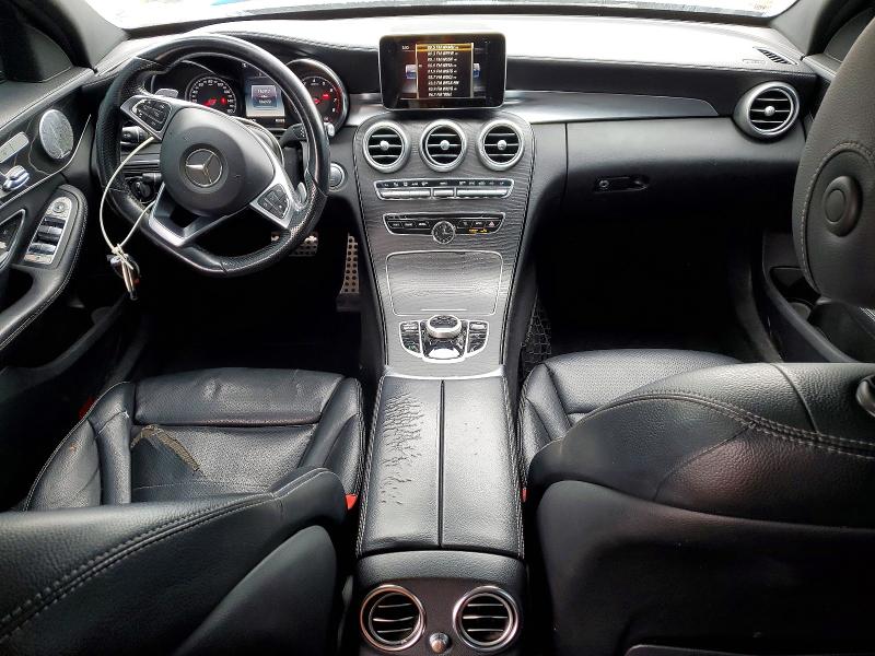 75909195 :رقم المزاد ، 55SWF4KB5HU205548 vin ، 2017 Mercedes-benz C مزاد بيع