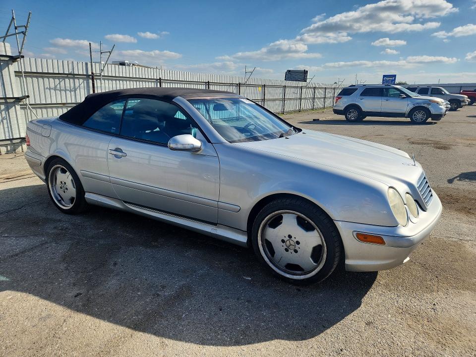 2002 Mercedes-benz Clk მანქანა იყიდება აუქციონზე, vin: WDBLK74G72T115976, აუქციონის ნომერი: 77195255