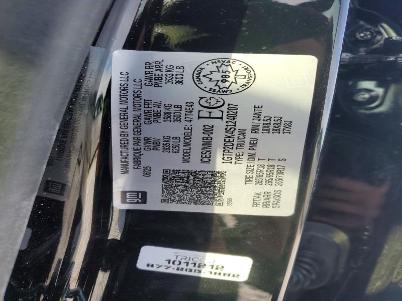 Продажа на аукционе авто 2025 Gmc Canyon, vin: 1GTP2DEK4S1240207, номер лота: 75590125