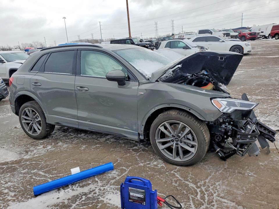 2025 Audi Q3 მანქანა იყიდება აუქციონზე, vin: WA1DECF36S1096780, აუქციონის ნომერი: 78332855