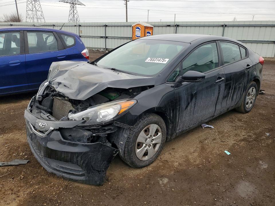 76531475 :رقم المزاد ، KNAFK4A64G5524213 vin ، 2016 Kia Forte مزاد بيع