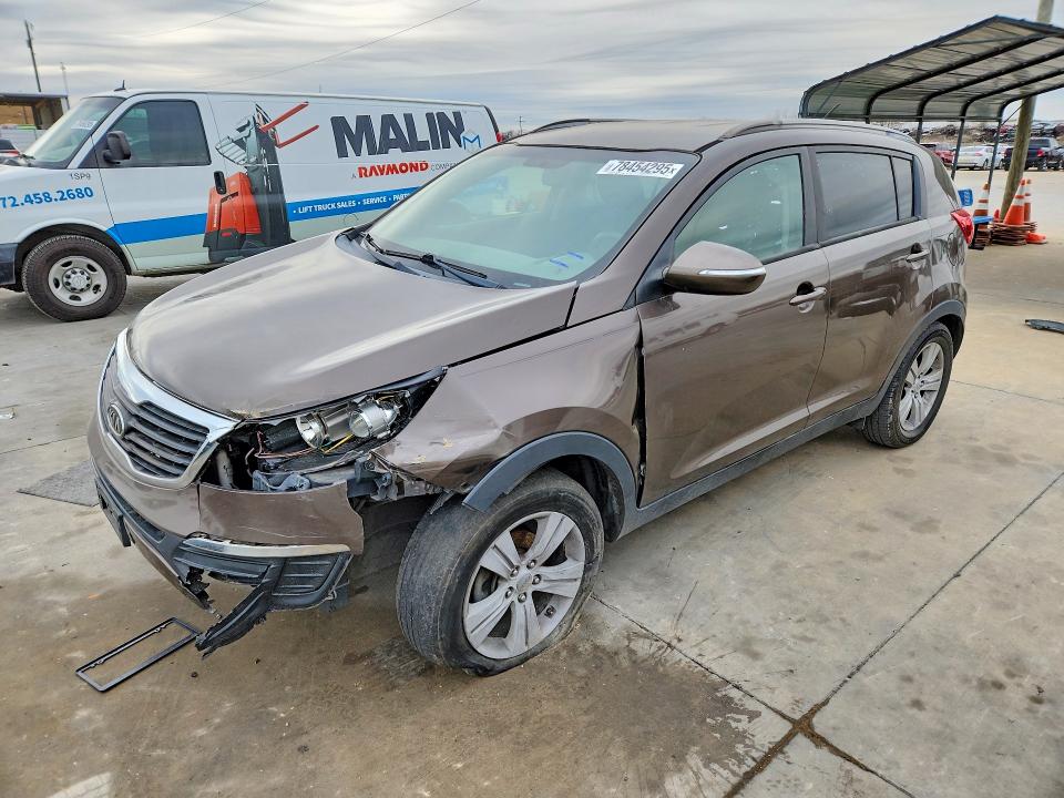 2011 Kia Sportage მანქანა იყიდება აუქციონზე, vin: KNDPB3A22B7034168, აუქციონის ნომერი: 78454295