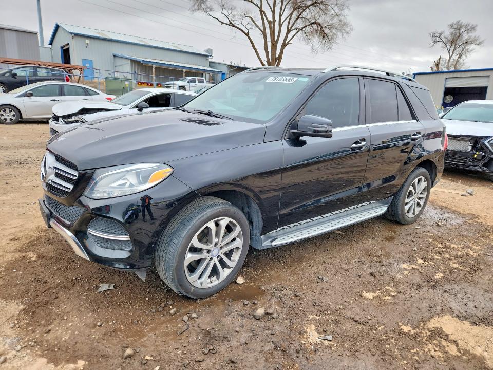 78120665 :رقم المزاد ، 4JGDA5JB7GA643716 vin ، 2016 Mercedes-benz Gle مزاد بيع