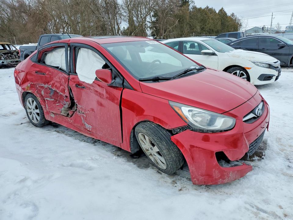 Aukcja sprzedaży 2013 Hyundai Accent, vin: KMHCU4AE3DU327814, numer aukcji: 75534145