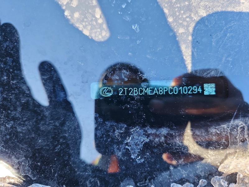 75651345 :رقم المزاد ، 2T2BCMEA8PC010294 vin ، 2023 Lexus Rx مزاد بيع