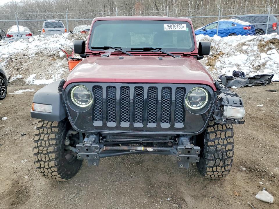 2021 Jeep Wrangler Unlimited მანქანა იყიდება აუქციონზე, vin: 1C4HJXDN9MW577725, აუქციონის ნომერი: 75076135
