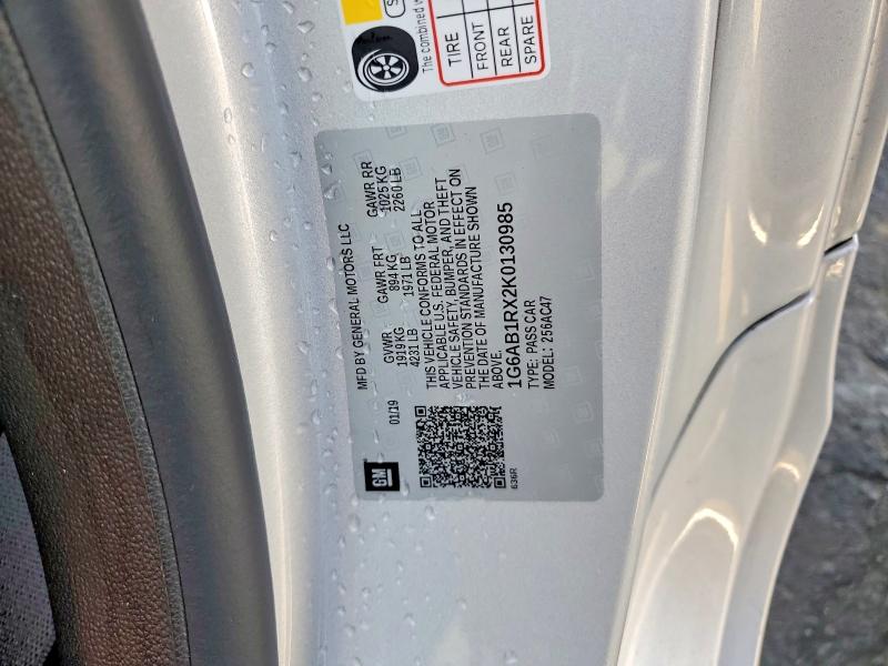 Продаж на аукціоні авто 2019 Cadillac Ats, vin: 1G6AB1RX2K0130985, номер лоту: 76419655