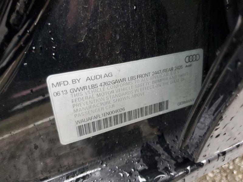 Продажа на аукционе авто 2014 Audi A4, vin: WAUAFAFL1EN004026, номер лота: 76787435