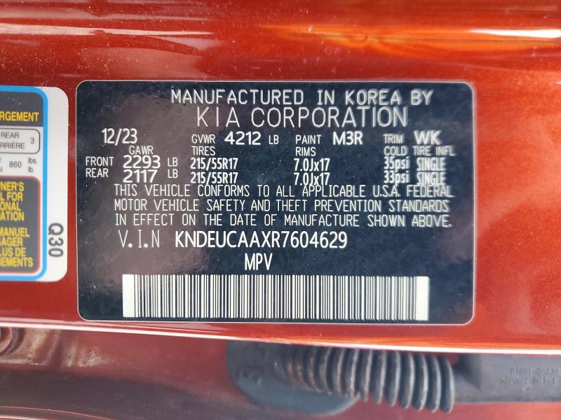 Продажа на аукционе авто 2024 Kia Seltos, vin: KNDEUCAAXR7604629, номер лота: 78636525
