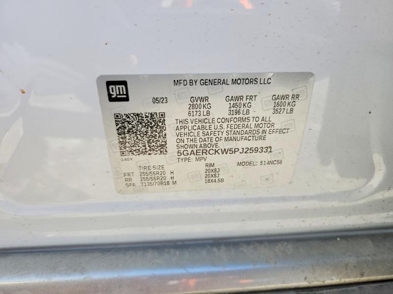 Aukcja sprzedaży 2023 Buick Enclave, vin: 5GAERCKW5PJ259331, numer aukcji: 78235375
