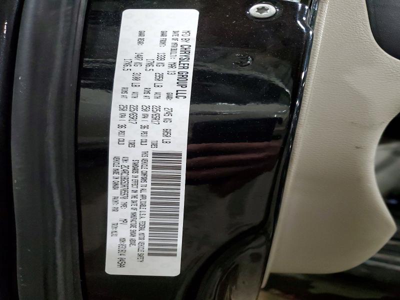 Продажа на аукционе авто 2013 Chrysler Town & Country, vin: 2C4RC1BG5DR705970, номер лота: 78436145