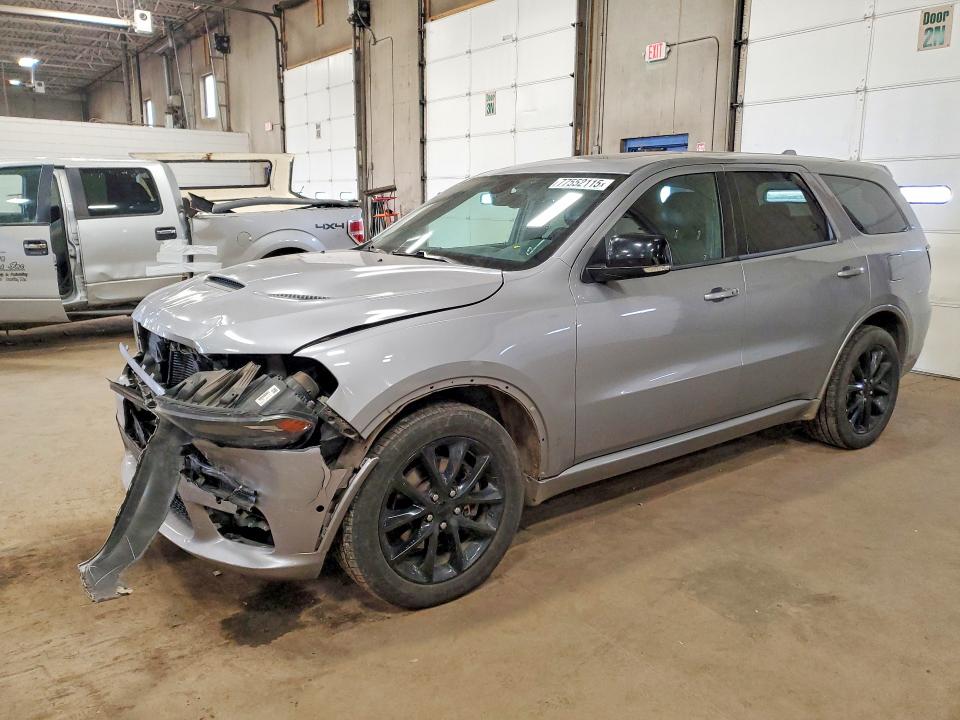 77552115 :رقم المزاد ، 1C4SDJCT3JC101428 vin ، 2018 Dodge Durango مزاد بيع