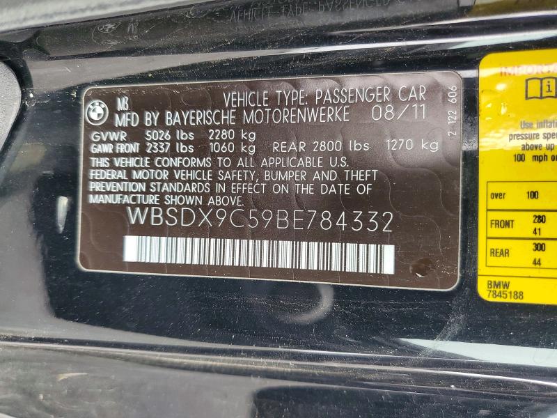 Aukcja sprzedaży 2011 Bmw M3, vin: WBSDX9C59BE784332, numer aukcji: 77330045