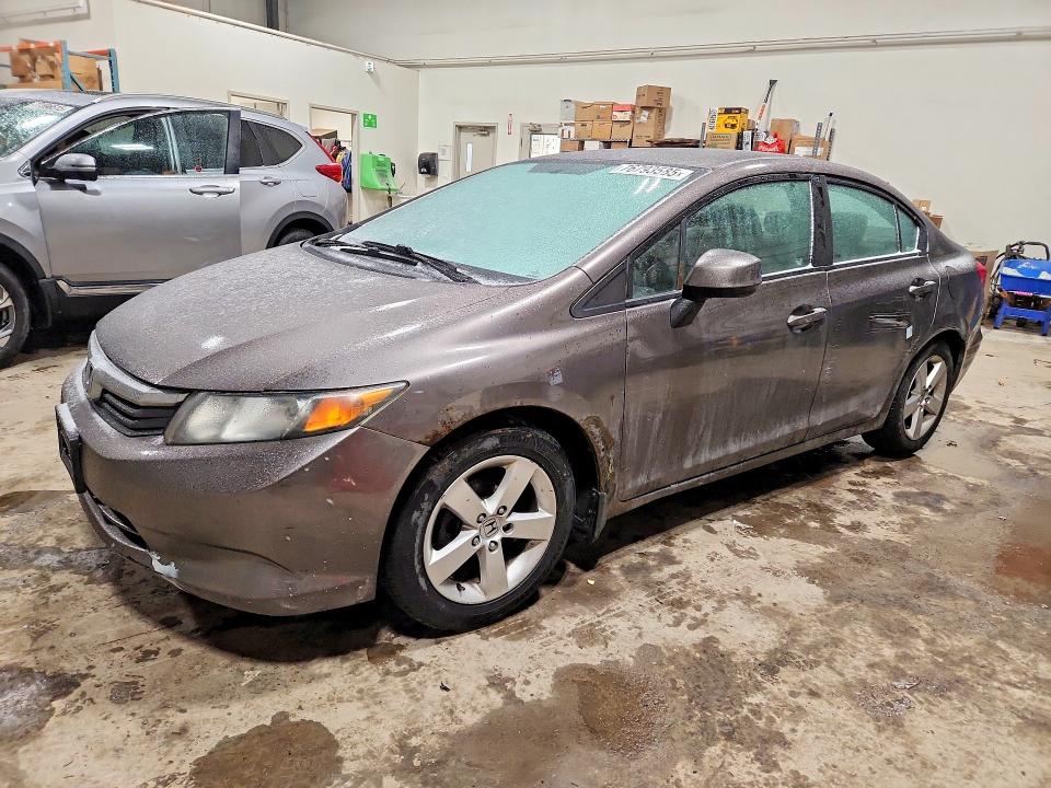 76793585 :رقم المزاد ، 2HGFB2F43CH062472 vin ، 2012 Honda Civic مزاد بيع