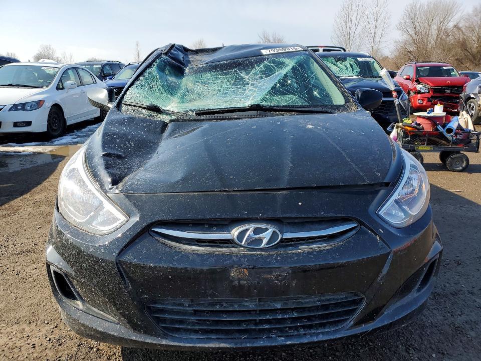 79359915 :رقم المزاد ، KMHCT5AE2HU349141 vin ، 2017 Hyundai Accent مزاد بيع