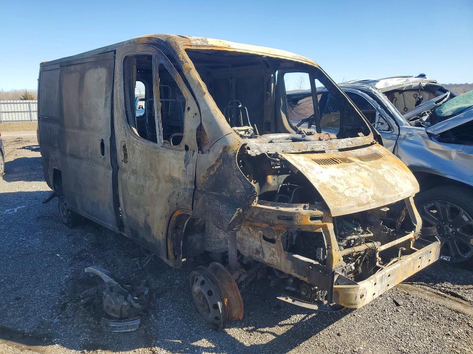77875105 :رقم المزاد ، 3C6TRVNG4EE112361 vin ، 2014 Ram Promaster 1500 مزاد بيع
