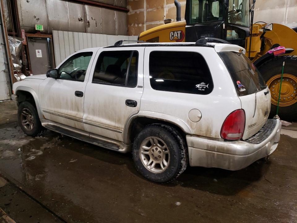 77962135 :رقم المزاد ، 1B4HS58N22F200580 vin ، 2002 Dodge Durango مزاد بيع