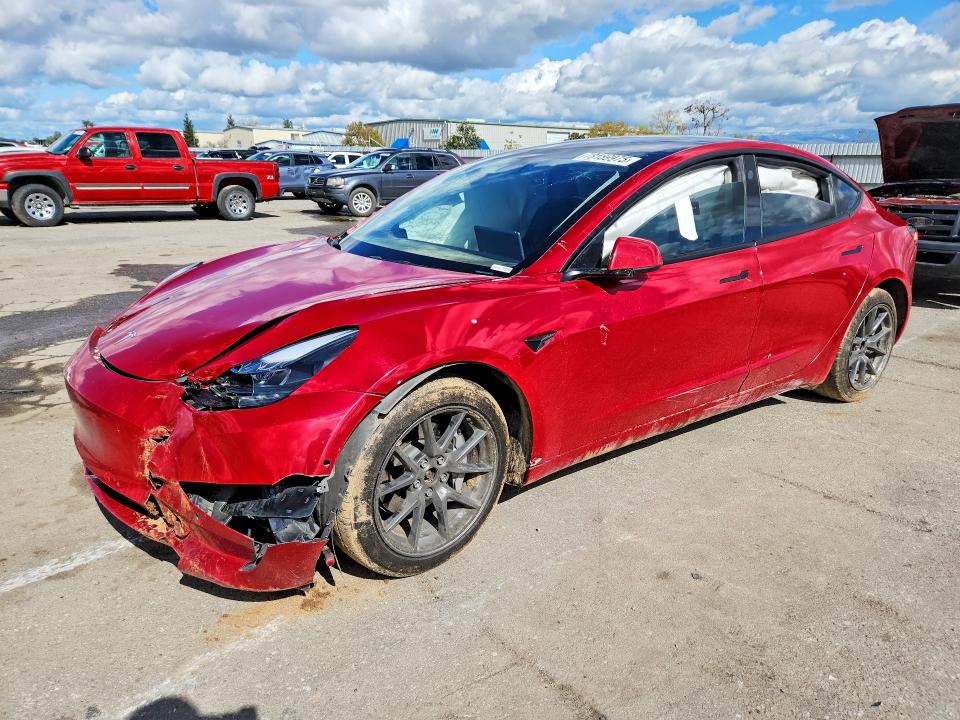 Aukcja sprzedaży 2022 Tesla Model 3, vin: 5YJ3E1EB0NF136605, numer aukcji: 78189975