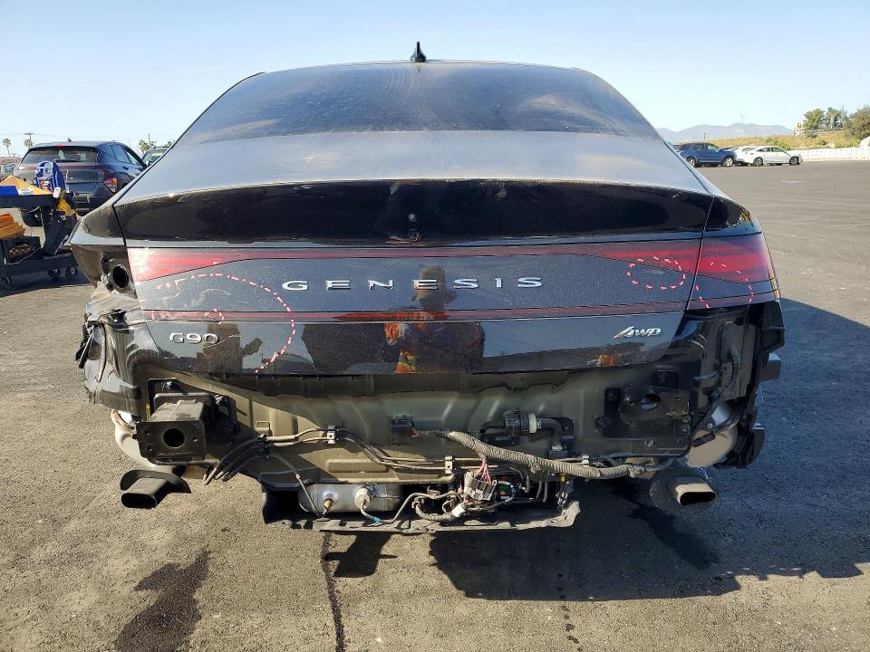 75862625 :رقم المزاد ، KMTFC4SD6SU049774 vin ، 2025 Genesis G90 مزاد بيع