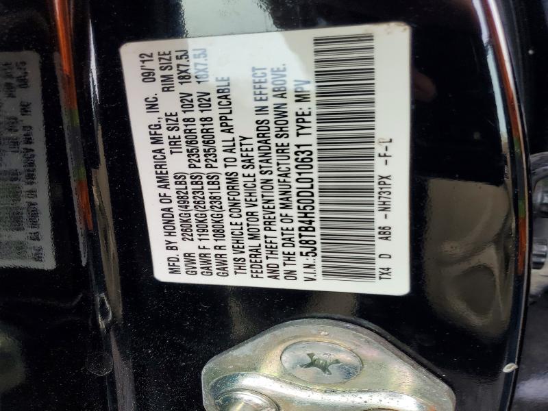 Aukcja sprzedaży 2013 Acura Rdx, vin: 5J8TB4H50DL010631, numer aukcji: 77655305