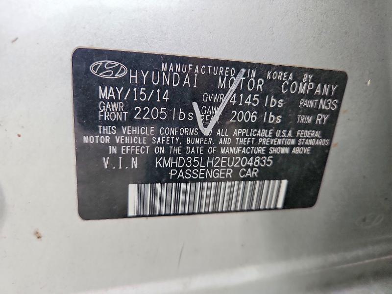 Продажа на аукционе авто 2014 Hyundai Elantra Gt, vin: KMHD35LH2EU204835, номер лота: 77920665