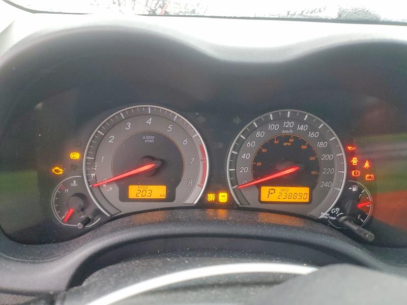 2009 Toyota Corolla მანქანა იყიდება აუქციონზე, vin: 2T1BE40E69C020317, აუქციონის ნომერი: 78095865