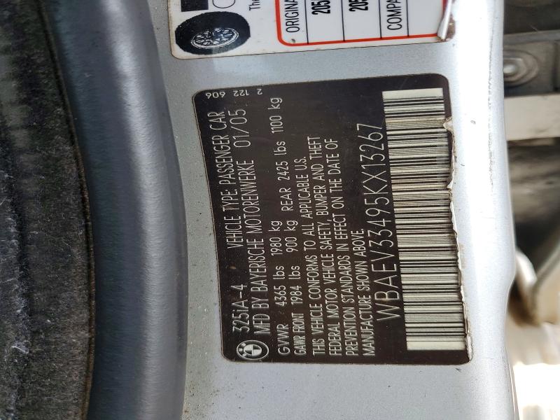 Продаж на аукціоні авто 2005 Bmw 325, vin: WBAEV33495KX13267, номер лоту: 78060415