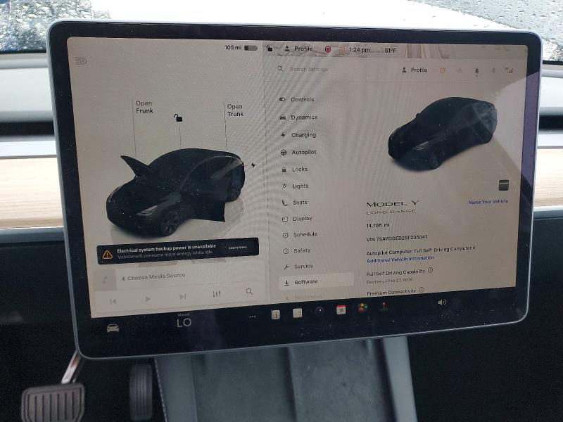 Aukcja sprzedaży 2025 Tesla Model Y, vin: 7SAYGDED2SF235041, numer aukcji: 77595705